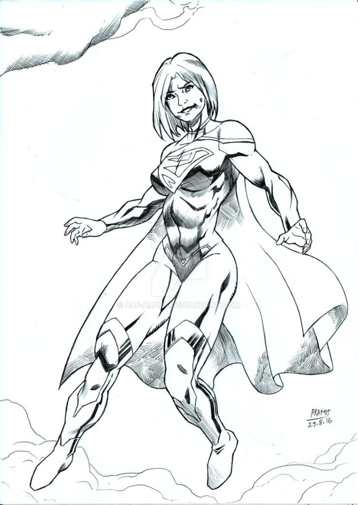 Supergirl by Pramit