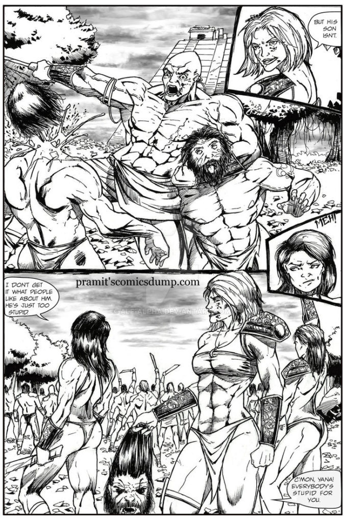 Lady Warriors pg 4 by Pramit